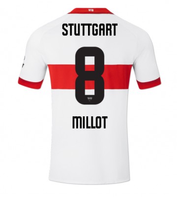 Stuttgart Enzo Millot #8 Primera Equipación 2024-25 Manga Corta